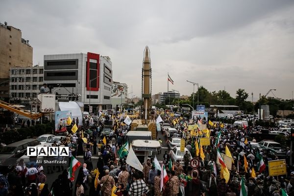 راهپیمایی روز جهانی قدس در تهران-1