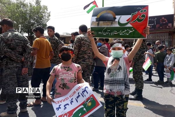 راهپیمایی روز جهانی قدس در نائین
