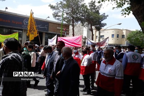 راهپیمایی روز جهانی قدس در نائین