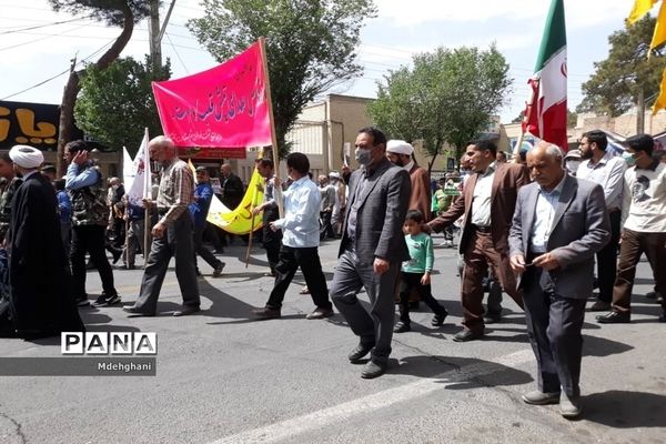 راهپیمایی روز جهانی قدس در نائین