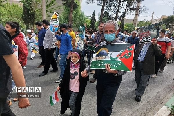 بهارستانی‌ها در راه حمایت از مردم فلسطین