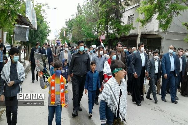 راهپیمایی روز جهانی قدس در فارسان