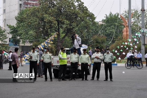 راهپیمایی روز جهانی قدس در ساری