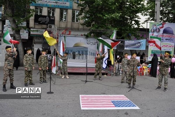 راهپیمایی روز جهانی قدس در ساری