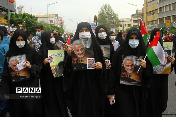 راهپیمایی روز جهانی قدس در تهران-2