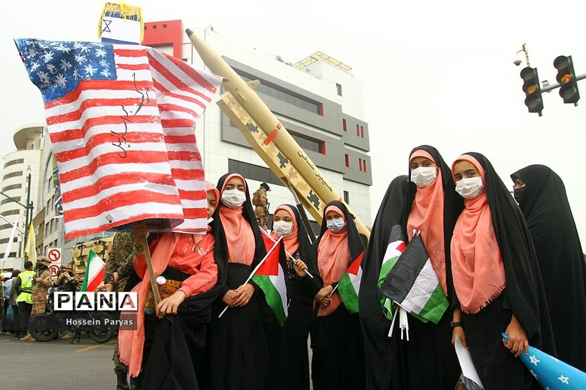 راهپیمایی روز جهانی قدس در تهران-2