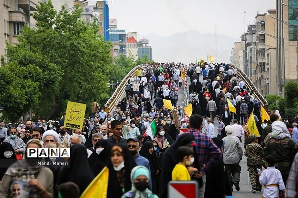 راهپیمایی روز جهانی قدس در تهران-3