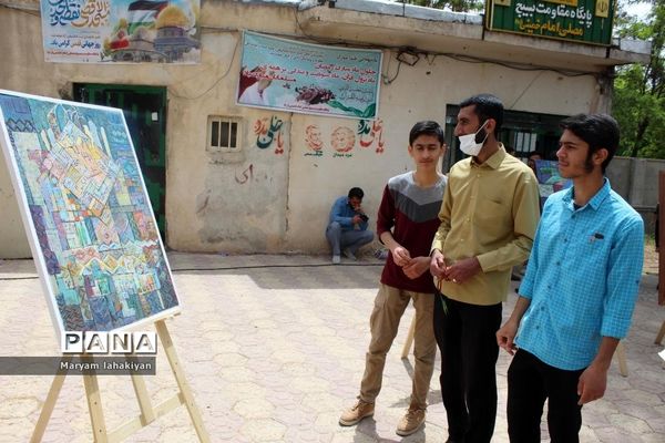 نمایشگاه و کارگاه نقاشی اسوه مقاومت (قدس)