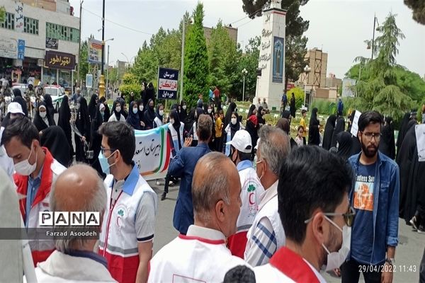 برگزاری راهپیمایی روز قدس در کاشمر