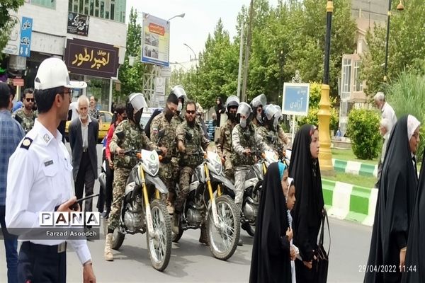 برگزاری راهپیمایی روز قدس در کاشمر