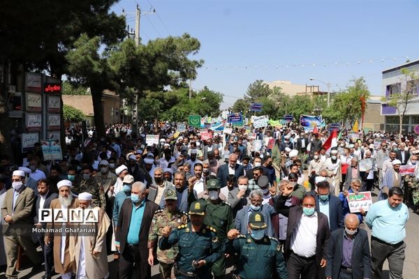 حضور پرشور مردم تربت جام در یوم الله روز قدس