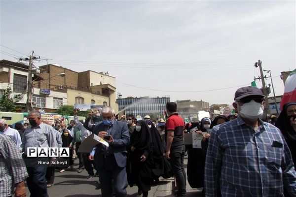 راهپیمایی روز قدس در شیراز