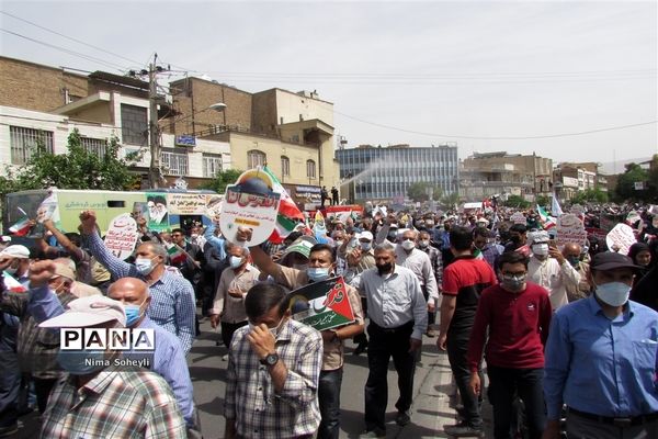 راهپیمایی روز قدس در شیراز