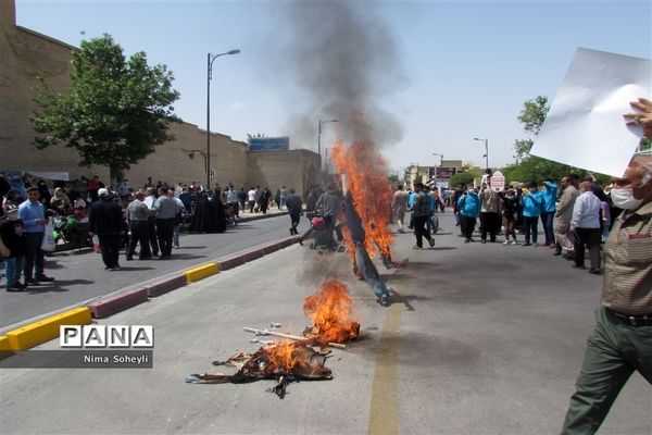 راهپیمایی روز قدس در شیراز