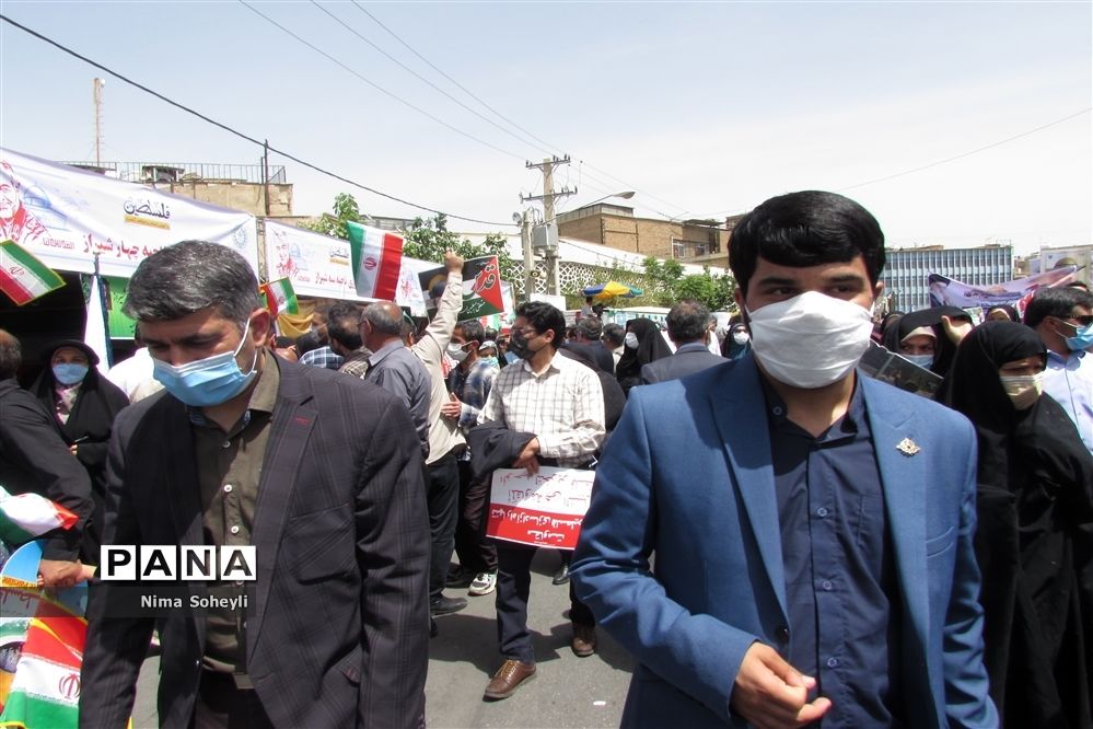 راهپیمایی روز قدس در شیراز