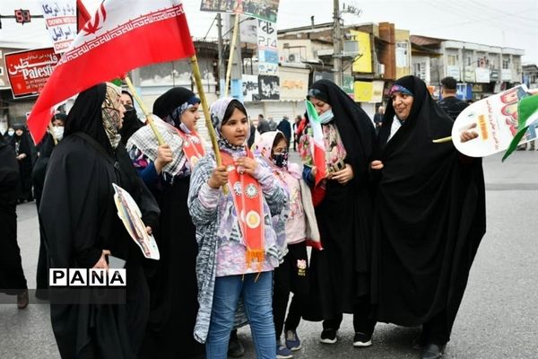 فریاد مرگ بر اسرائیل در محمودآباد طنین انداز شد