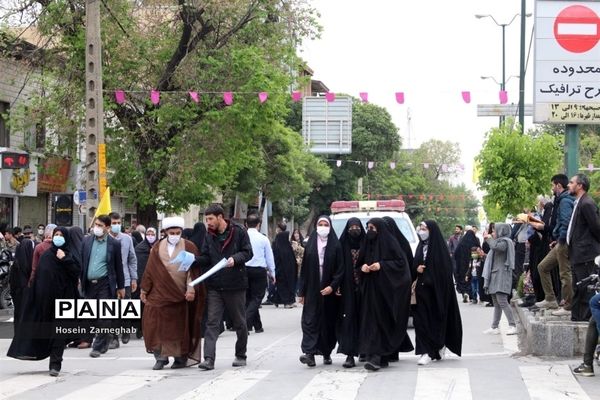 راهپیمایی روز قدس در همدان