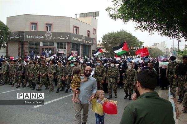 راهپیمایی روز جهانی قدس در بوشهر -1