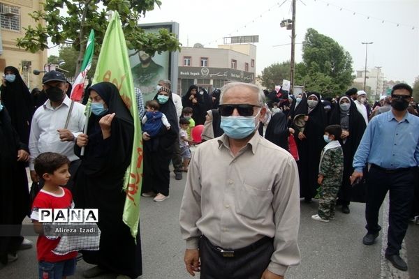 راهپیمایی روز جهانی قدس در بوشهر -1