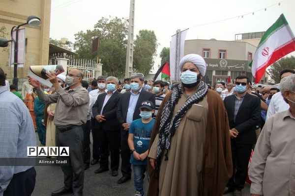 راهپیمایی روز جهانی قدس در بوشهر -1