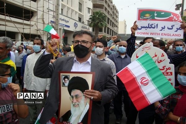 راهپیمایی روز جهانی قدس در بوشهر -1