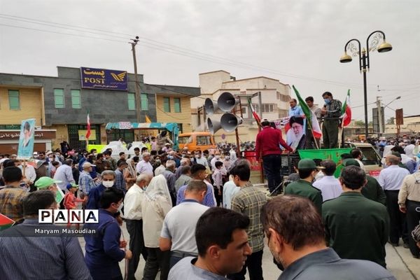 راهپیمایی روز جهانی قدس در برازجان