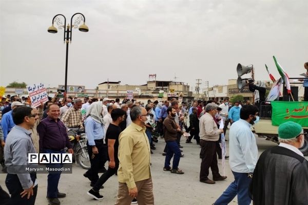 راهپیمایی روز جهانی قدس در برازجان