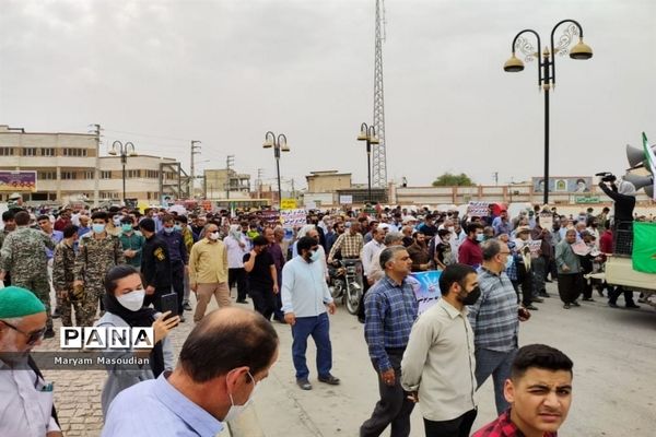 راهپیمایی روز جهانی قدس در برازجان