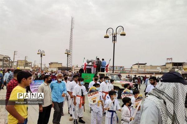 راهپیمایی روز جهانی قدس در برازجان