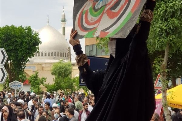 راهپیمایی روز جهانی قدس در قم-1