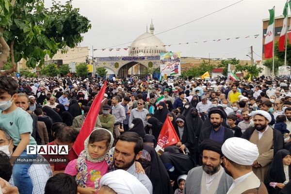 راهپیمایی روز جهانی قدس در قم-1