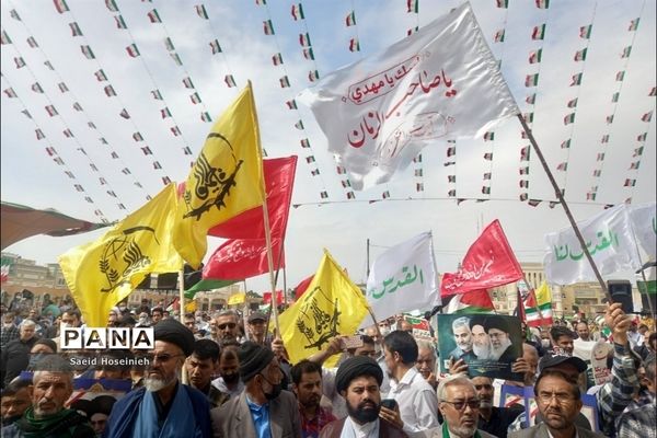 راهپیمایی روز جهانی قدس در قم-3