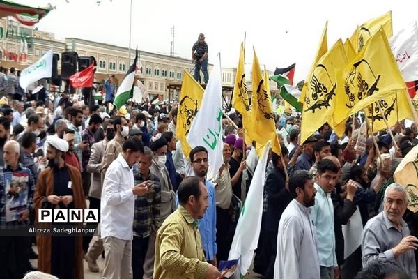 راهپیمایی روز جهانی قدس در قم-3