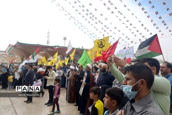 راهپیمایی روز جهانی قدس در قم-3