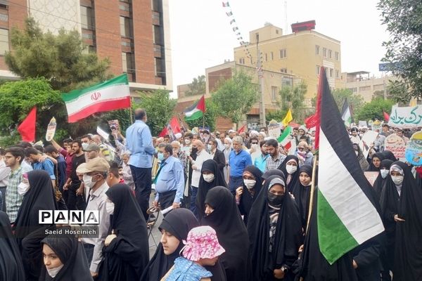 راهپیمایی روز جهانی قدس در قم-3