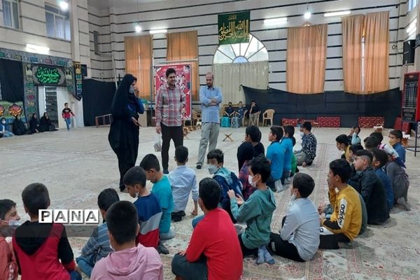 طرح پیوند مسجد و مدرسه در ماه رمضان در شهرستان نائین