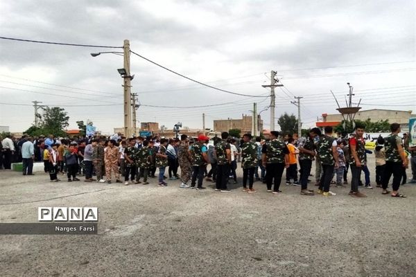 راهپیمایی روز قدس در شهرستان جعفرآباد قم