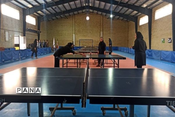 افتتاحیه کانون تنیس روی‌ میز مدرسه مصلی‌نژاد شهر یاسوج