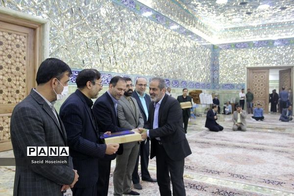 آیین تجلیل از خادمین اسکان نوروزی فرهنگیان قم