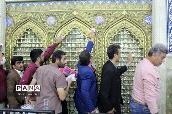 آیین تجلیل از خادمین اسکان نوروزی فرهنگیان قم