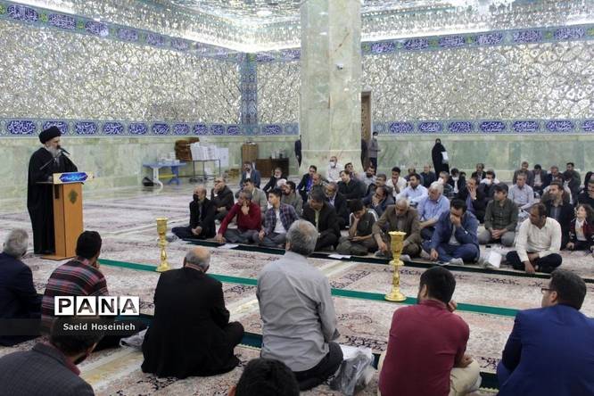 آیین تجلیل از خادمین اسکان نوروزی فرهنگیان قم