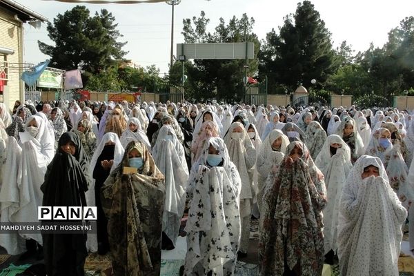 اقامه نماز عید سعید فطر در فشافویه