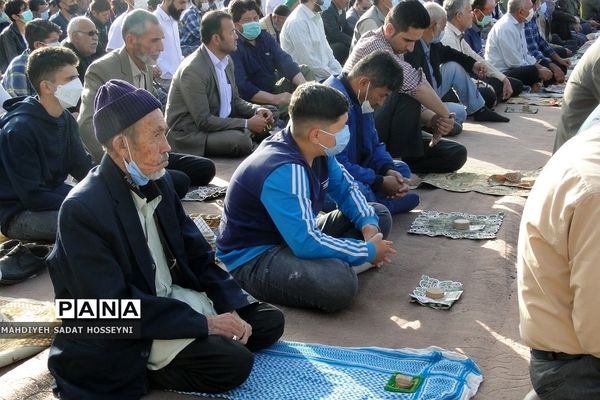 اقامه نماز عید سعید فطر در فشافویه