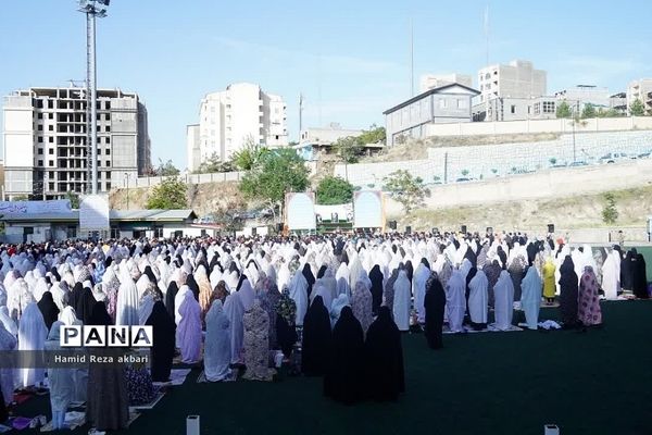 برگزاری نماز عید فطر در رودهن