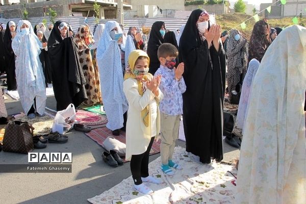 نماز عید سعید فطر در شهرستان پردیس