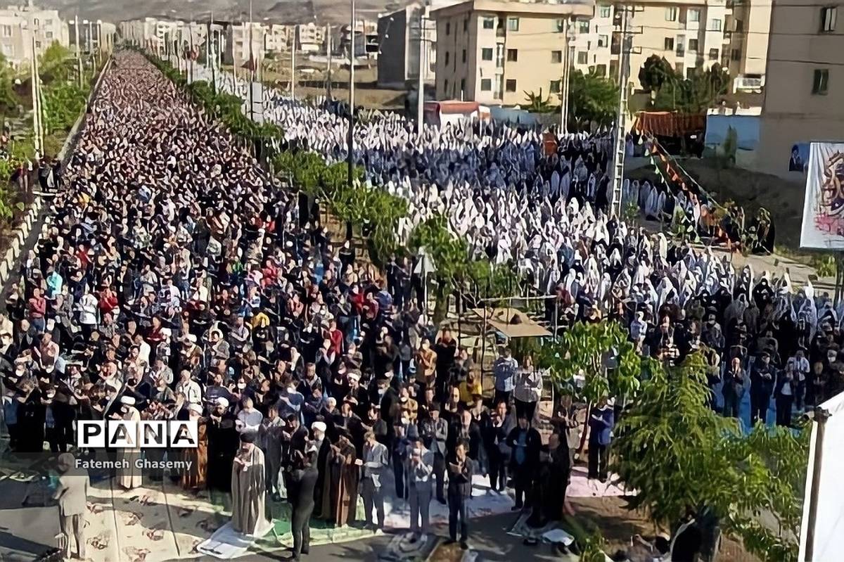 نماز عید سعید فطر در شهرستان پردیس