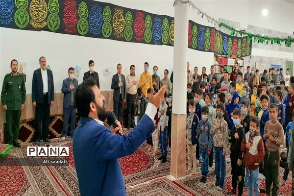جشن بزرگ عبادت در روستای آبگرم‌ شهرستان کلات