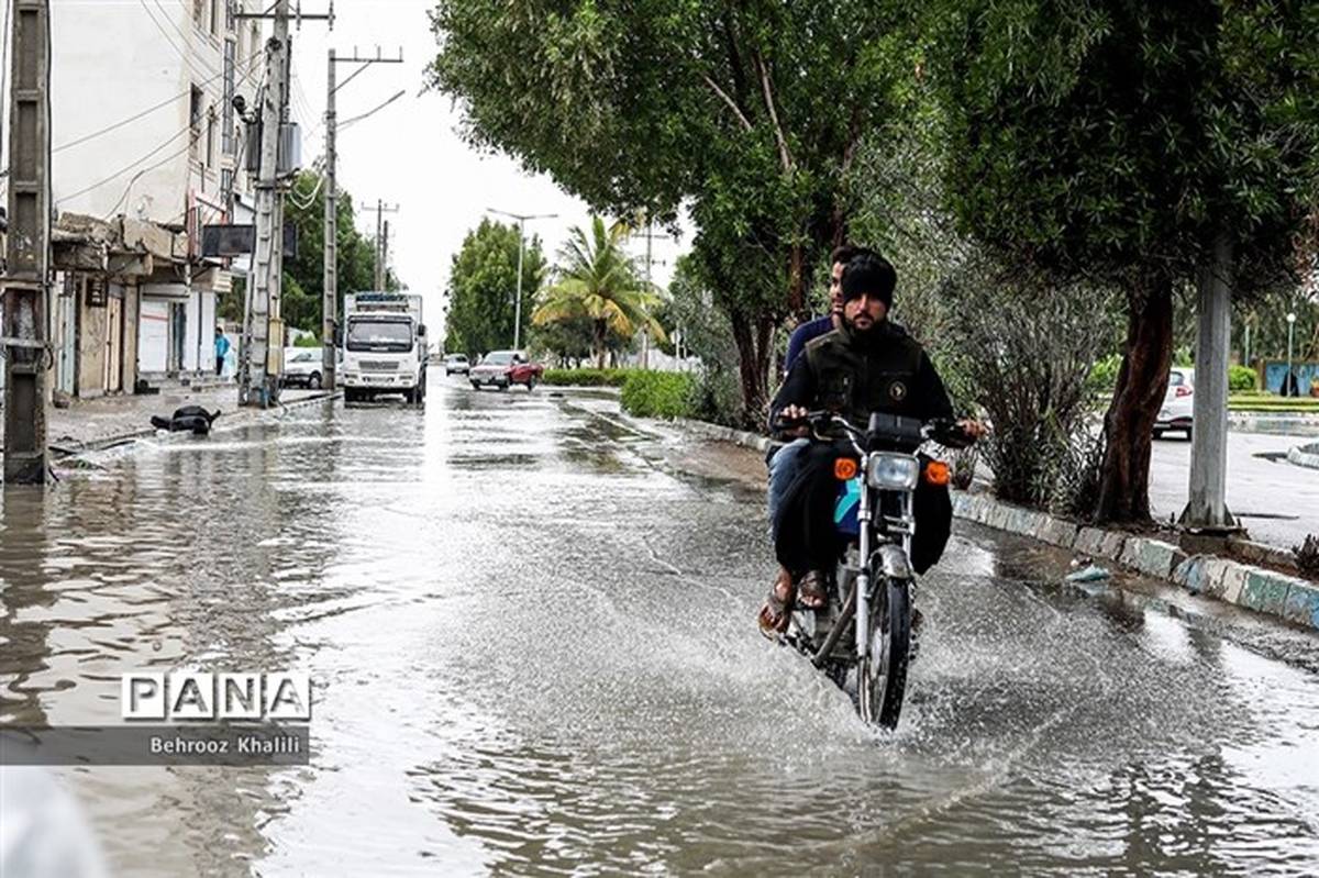بارش باران در ۷ استان