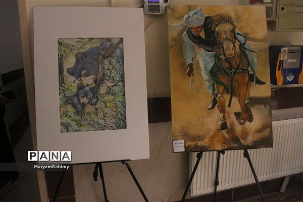 نمایشگاه آثار دستی، تجسمی دانش‌آموزان جشنواره فردا