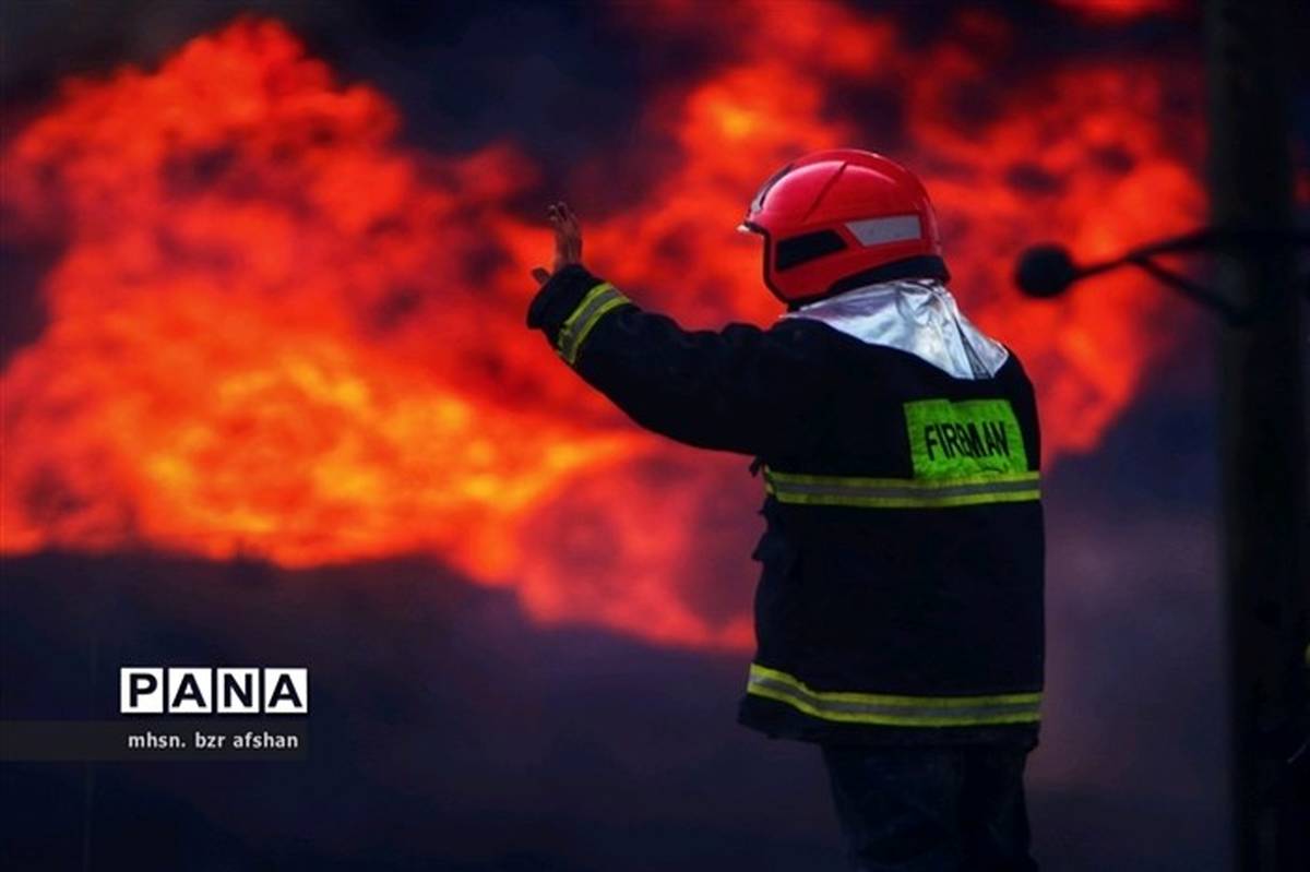 آتش‌سوزی ساختمان مسکونی در تهران ۲ مصدوم داشت